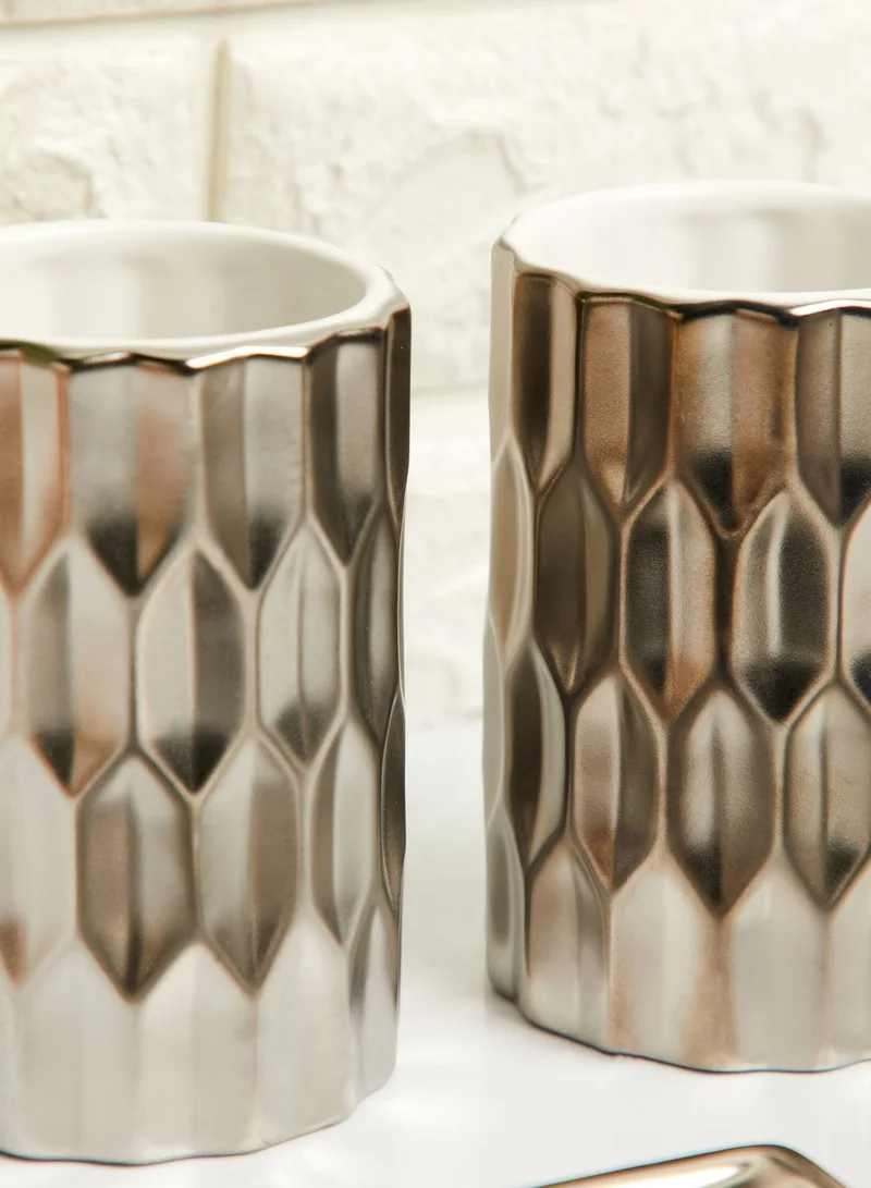 Noire Edit 4 Piece Bathroom Set