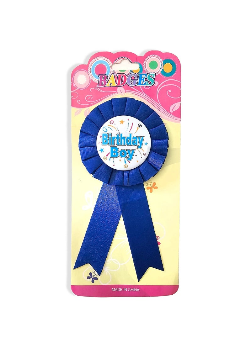 Souvenir Souq Stylish Birthday Boy Badge | Party Wear Button Badge for Kids Birthday Celebration - Image 3