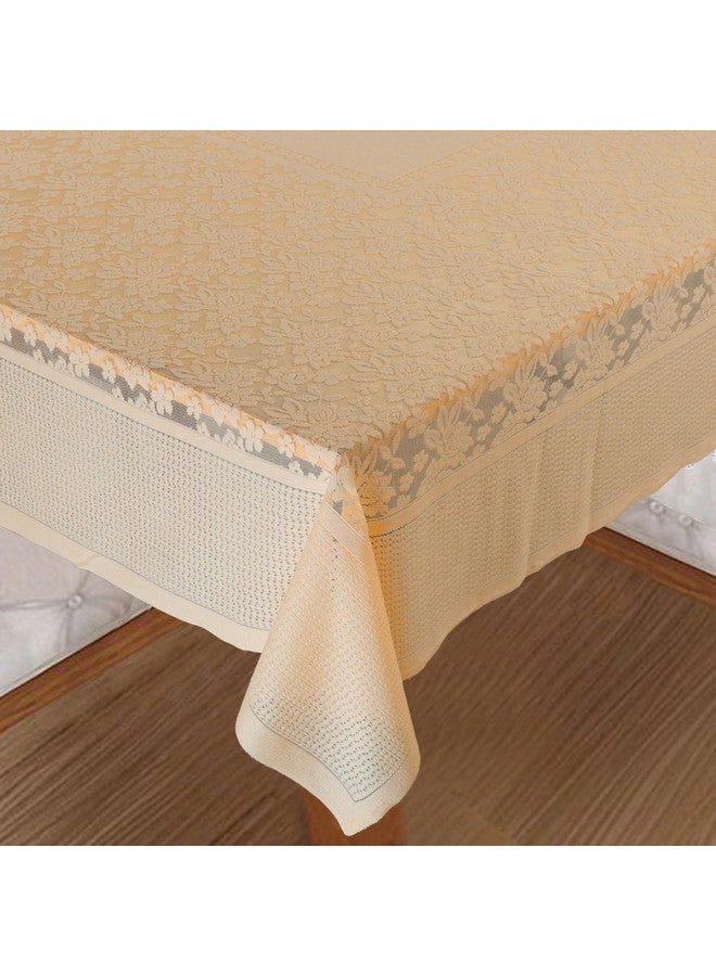 Homerz Premium Center Table Cloth for Home, Durable and Thick Polycotton Fabric (Hazelnut_2, 40x60 inch- Center Table)