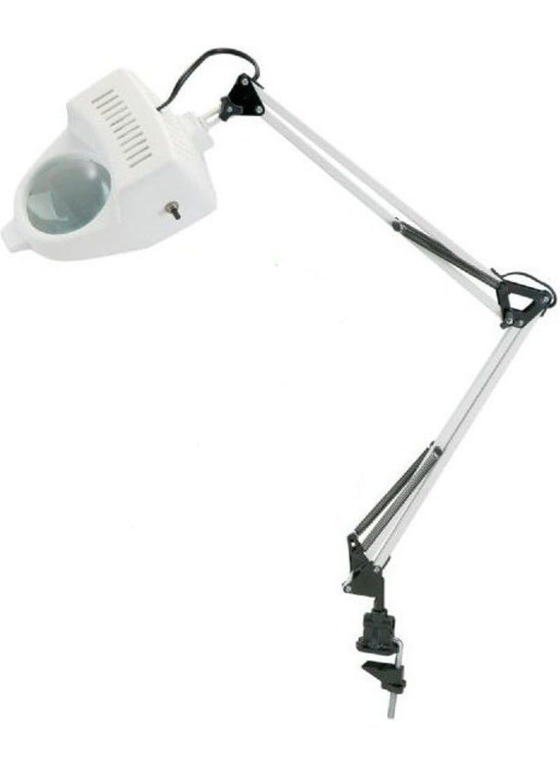 Alvin Alvin ML100D SwingArm Magnifier Lamp  White 