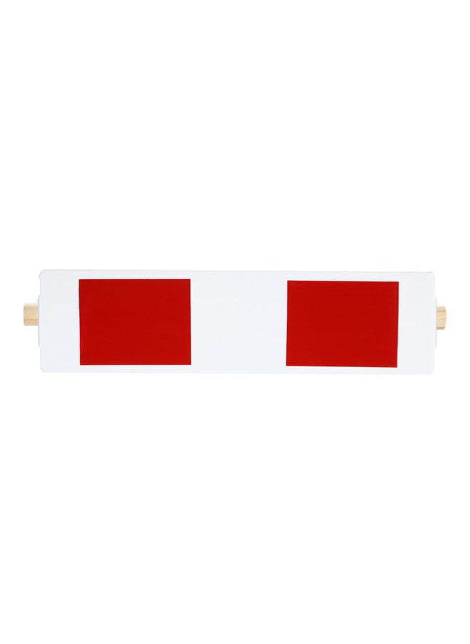 NIBEMINENT Self-adhesive Single Pole Towel Holder White 26.00 x 6.00 6.50cm  - Image 5