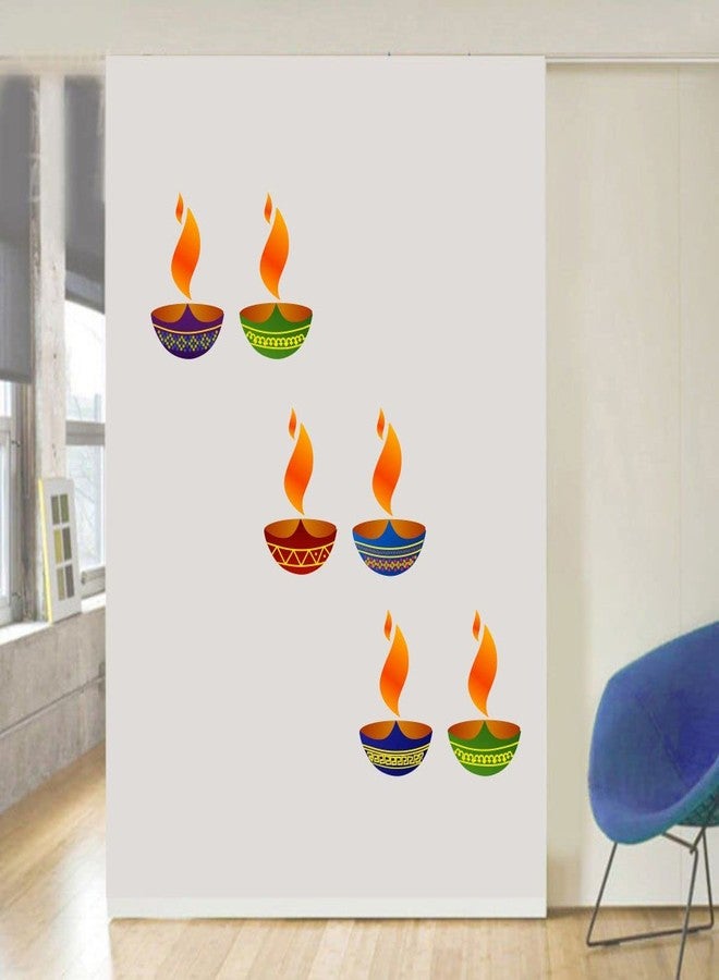 VCREATE DECOR ملصق حائط ديّا من Vcreate decor (فينيل PVC، المقاس: 43 سم × 43 سم) - Image 5