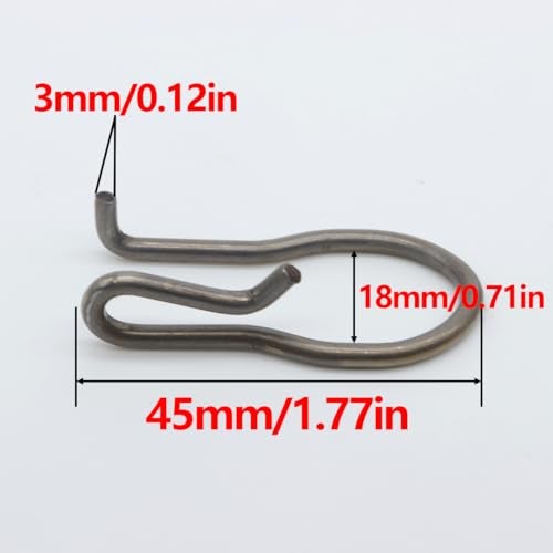 HOOTURB 2pcs Electronic Exhaust Actuator Flap Valve Spring Clip Fixing Bow Rattling Noise Fix Replacement For BMW 1 2 3 4 5 6 7 SERIES X1 X2 X5 X6 Replaces 18307620323 - Image 2