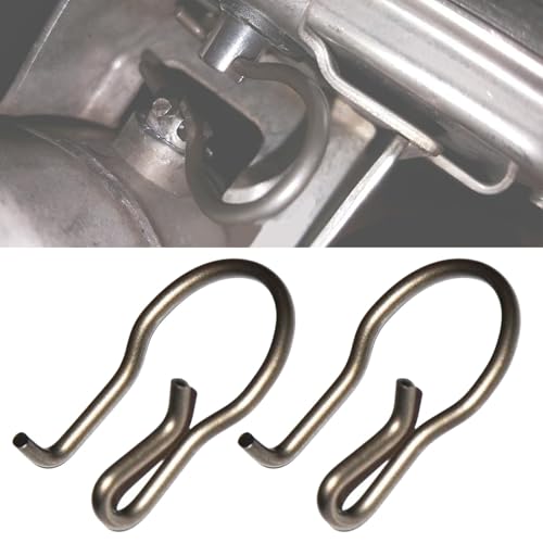 HOOTURB 2pcs Electronic Exhaust Actuator Flap Valve Spring Clip Fixing Bow Rattling Noise Fix Replacement For BMW 1 2 3 4 5 6 7 SERIES X1 X2 X5 X6 Replaces 18307620323 - Image 1