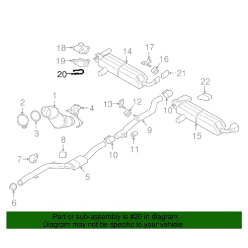 HOOTURB 2pcs Electronic Exhaust Actuator Flap Valve Spring Clip Fixing Bow Rattling Noise Fix Replacement For BMW 1 2 3 4 5 6 7 SERIES X1 X2 X5 X6 Replaces 18307620323 - Image 5