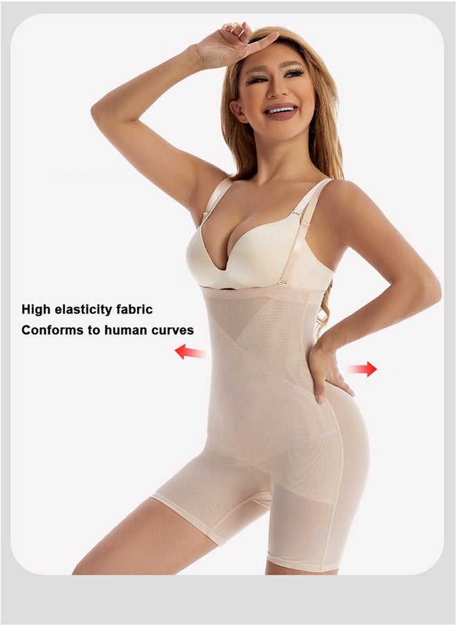 Ocean Womens Body Shaper, Abdominal Control Shaperwear, Slim Shaper Body Shaper Shapewear for Women, Conjoined Shapewear, Waist Lift Corset Body Tight Stomach（Complexion） - Image 3