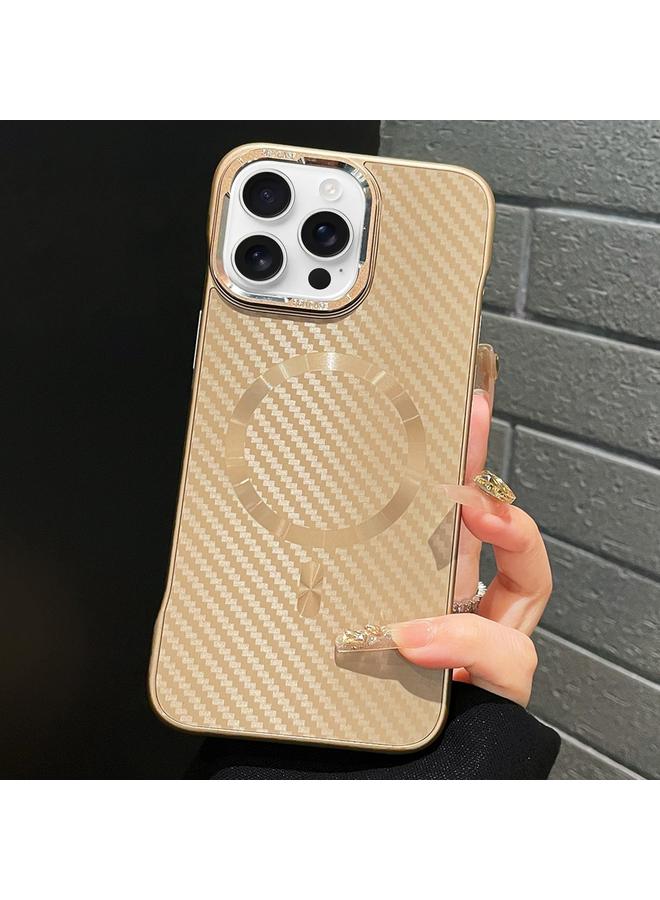 اس-توب جراب هاتف MagSafe بدون إطار من ألياف الكربون لهاتف iPhone 15 Pro Max AG - Image 1