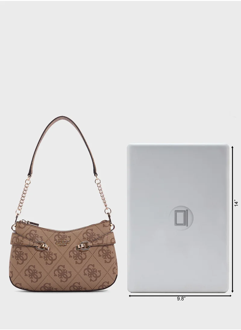 GUESS Lorelei Top Zip Shoulder Bag