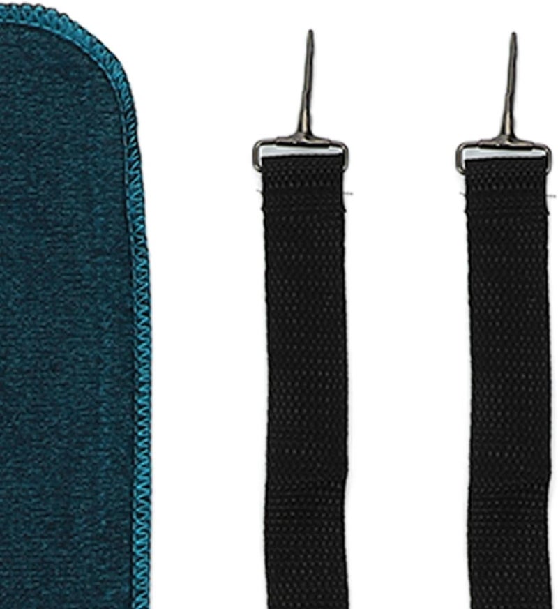 PERLMAN Full Size Violin Hard Case - Oxford Cloth Rectangle Case with Backpack Straps, Foam Lining & Accessory Pockets (4/4) - Image 5