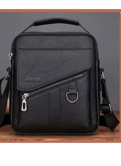 Jeep Buluo Black woven handbag with shoulder strap  - Image 1