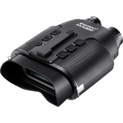 Barska Night Vision Nvx300 Infrared Illuminator Digital Binoculars, Black, Model:BQ13374 - Image 5