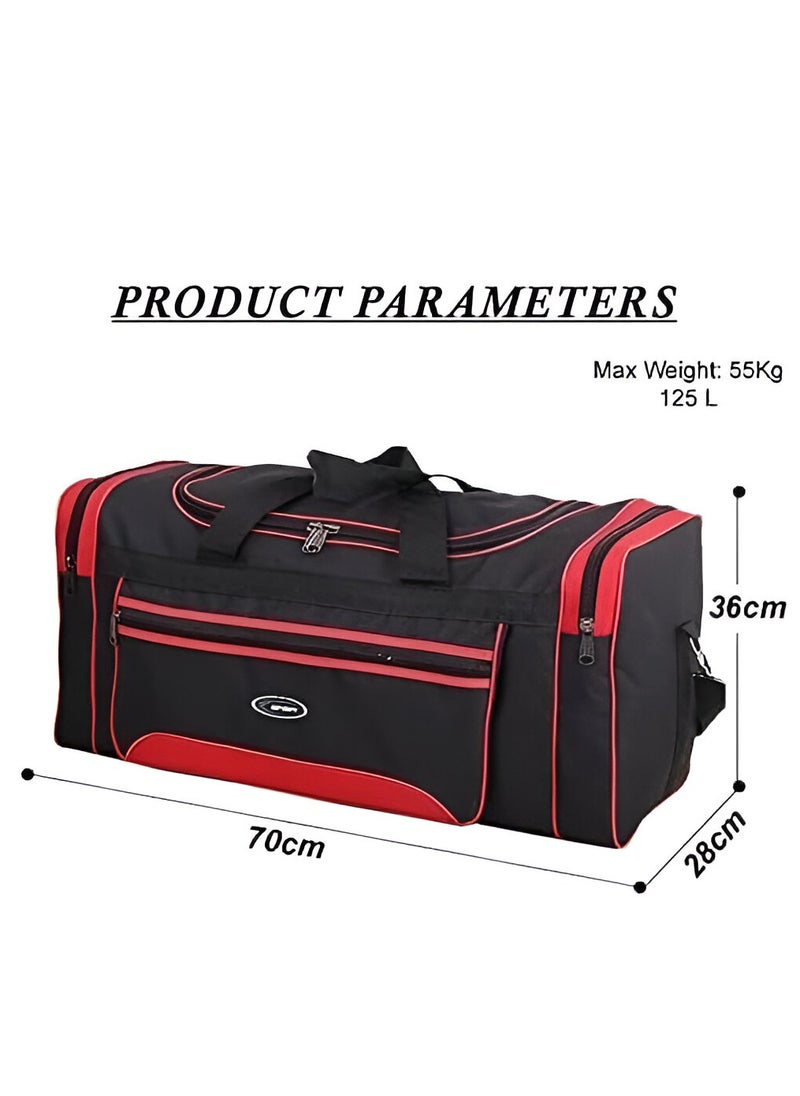 MXM - Travel Moving Luggage Bag  25Kg 120L Large Capacity Duffel Hand Shoulder Waterproof Bags (BLUE) - Image 1