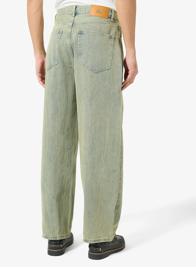 Another Cotton Lab  Everyday Wide Fit Jeans for Men | Best Price UAE