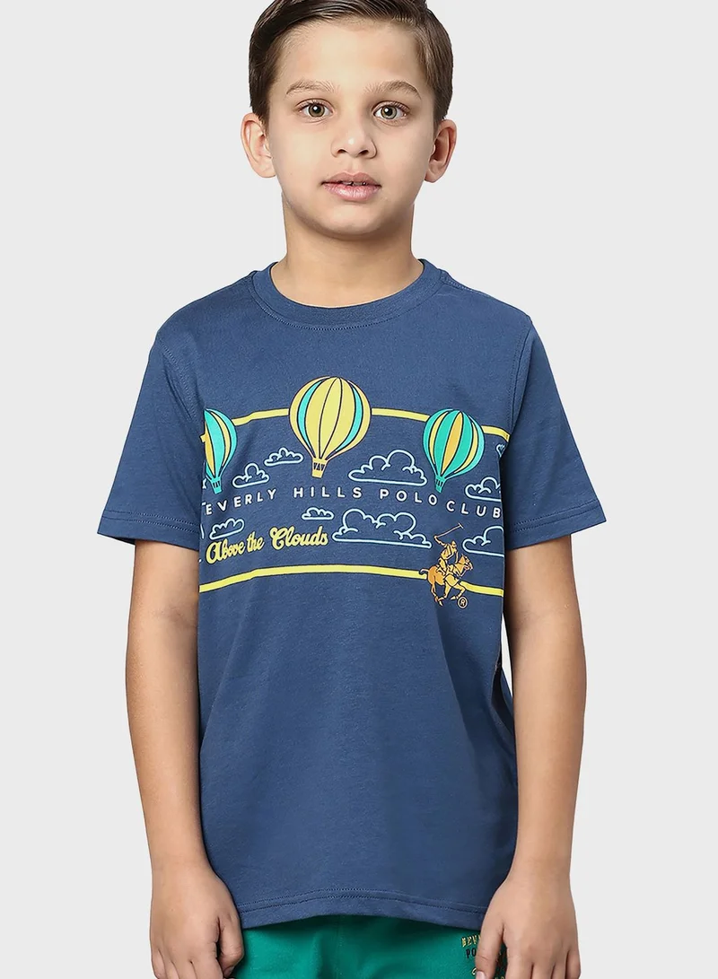 bhpoloclub Youth Above The Clouds T-Shirt