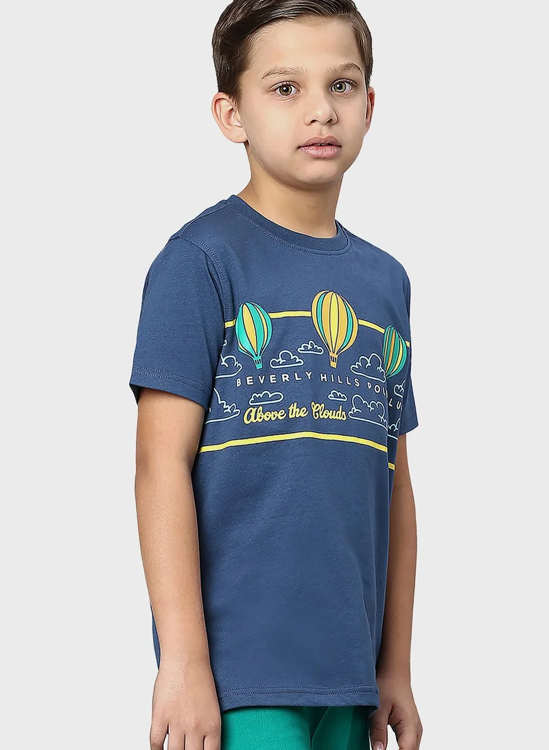 bhpoloclub Youth Above The Clouds T-Shirt