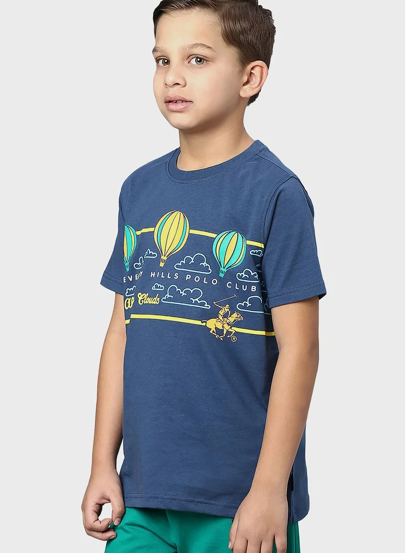 bhpoloclub Youth Above The Clouds T-Shirt