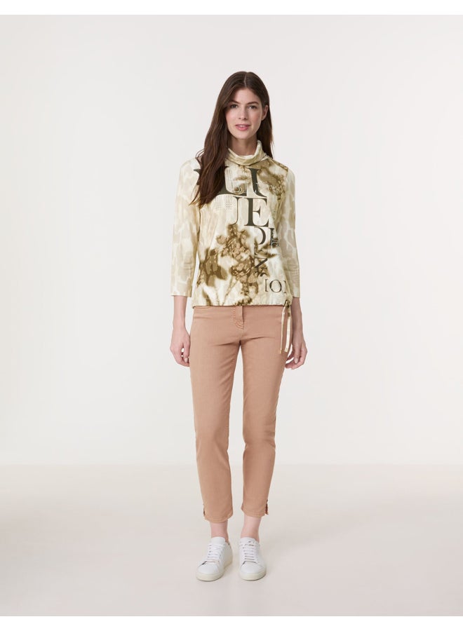 GERRY WEBER Drawstring 3/4-Sleeve T-Shirt  - Image 5