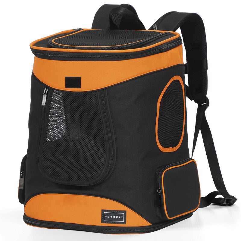 Petsfit Dog Backpack Carrier with Upgrade Waist Cushion Design to Better Fit The Waist Suitable for Small and Medium Dogs Cats and Rabbits up to 18 Pounds - Image 2