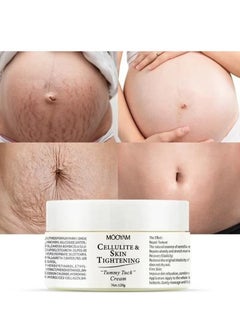 MOOYAM 120g Cellulite and Skin Tightening Cream Stretch Mark Removal Belly Firming Maximum Slim Intense Gel Cream Heat Activated Skin Tightening Cream for Body Reduces the Appearance of Cellulite  - Image 4