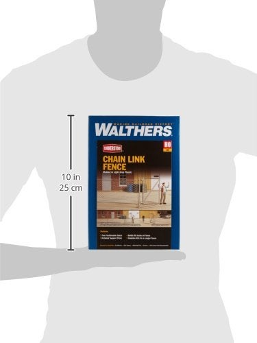 Walthers Cornerstone طقم سياج سلسلة نموذج مقياس HO من وولثرز كورنرستون - Image 3