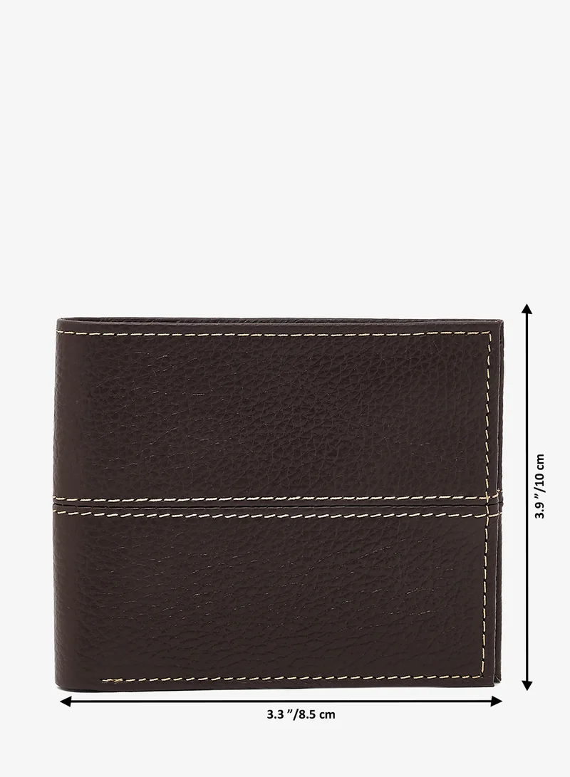 روبرت وود Genuine Leather Bi Fold Wallet