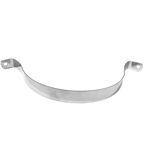 NGe 8inch Rigid Pipe Strap Clamp-Two Hole Strap-U Bracket Tube Clip-Stainless Steel Heavy Duty Pipe Fasten Holder-Secures Conduit,2Pcs（255mm) - Image 2