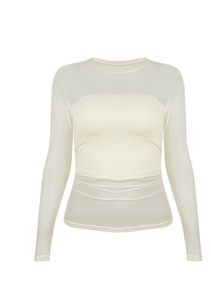 Two Pieces Of Mesh Sports High Elasticity Breathable Yoga Clothes For Women's Vacation - Image 1