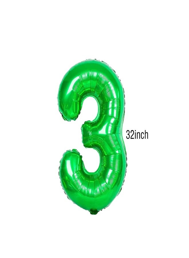 ALLPICK Dinosaur 3rd Birthday Decorations - Dinosaur Foil Balloons & Party Supplies for Kids 1st Birthday or Baby Shower - Image 3