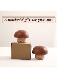 erorex Castle In The Sky Mechanism Music Box Cute Mini Mushroom Vintage Wood Carved Musical Gift For Birthday Valentine'S Day  - Image 5