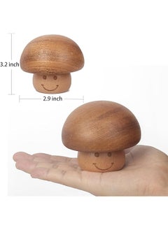 erorex Castle In The Sky Mechanism Music Box Cute Mini Mushroom Vintage Wood Carved Musical Gift For Birthday Valentine'S Day  - Image 4