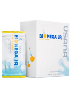 USANA USANA BiOmega Jr. Fish Oil Supplement with Omega 3 Fatty Acids for Kids 4+ - 14 Packets  - Image 1