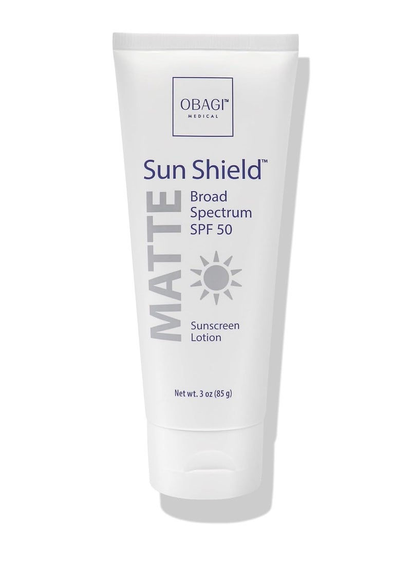 Obagi Medical Obagi Sunscreen Sun Shield Matte Broad Spectrum SPF 50 Sunscreen, combines UVB absorption and UVA protection, 3 oz  - Image 1