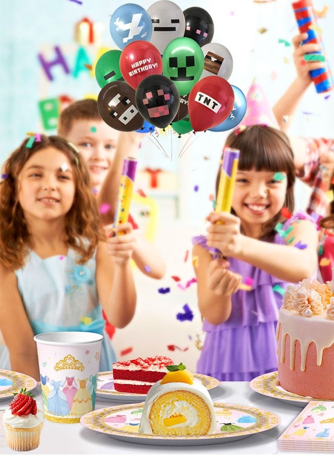 24-Piece Decorative Birthday Party Inflatable Balloon Set Game Theme Boy - Image 4