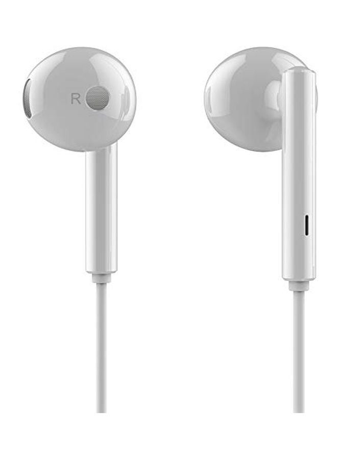 Honor AM115 Stereo In-Ear Wired Earphones With Mic White - Image 2