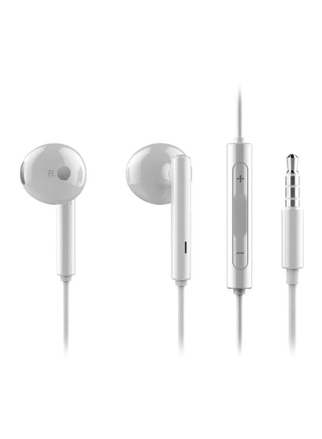 Honor AM115 Stereo In-Ear Wired Earphones With Mic White - Image 1