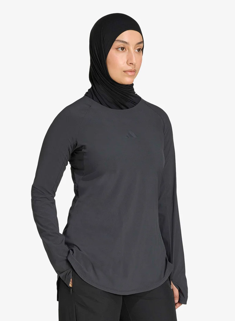 اديداس D4T Workout Cover Up T-Shirt