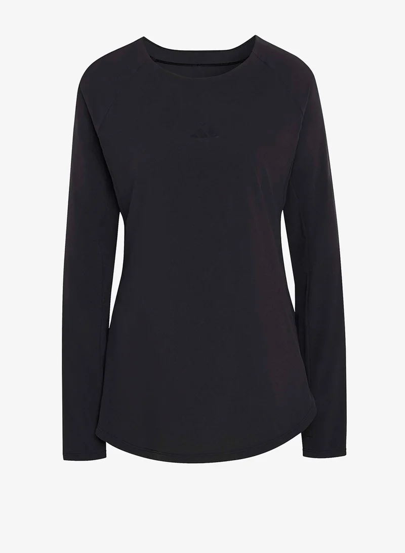 Adidas  D4T Workout Cover Up T-Shirt for Women | Best Price UAE