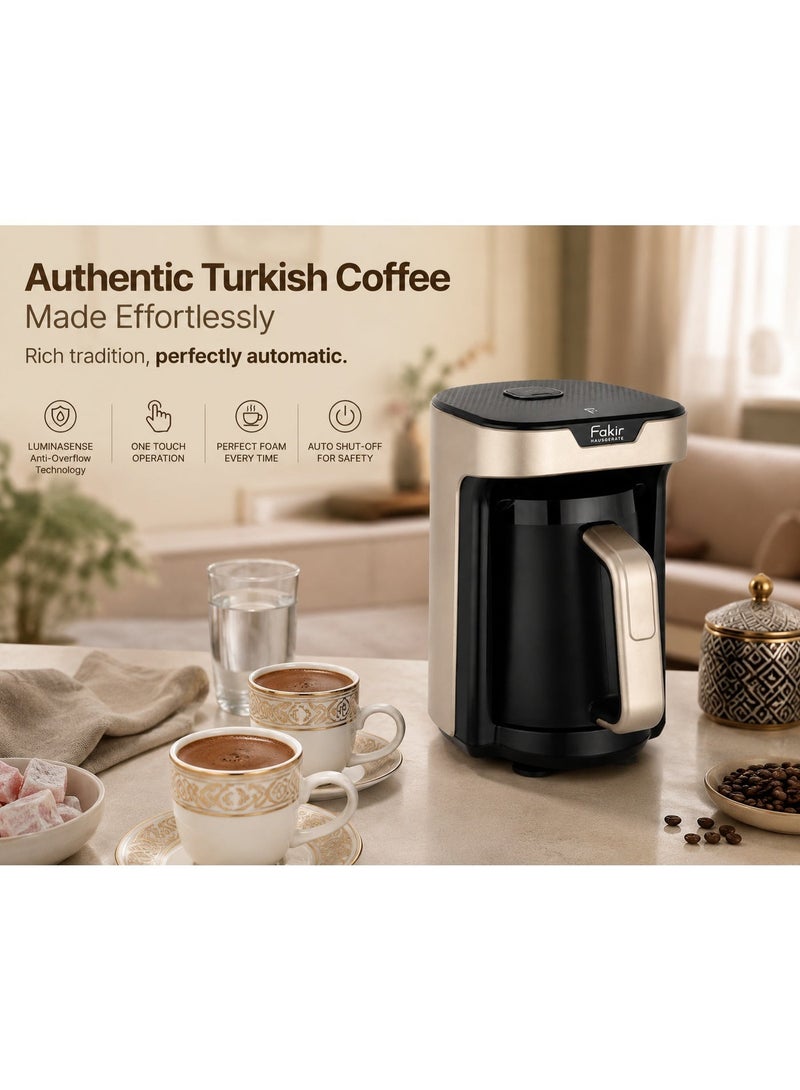 Fakir Turkish Coffee Maker 535W - Automatic Arabic Mocha Coffee & Milk Warmer with Pot, Multi-Cup Capacity, Auto Shutoff, Overheat Protection & Easy Cleaning for Home, Office & Gatherings - Image 3