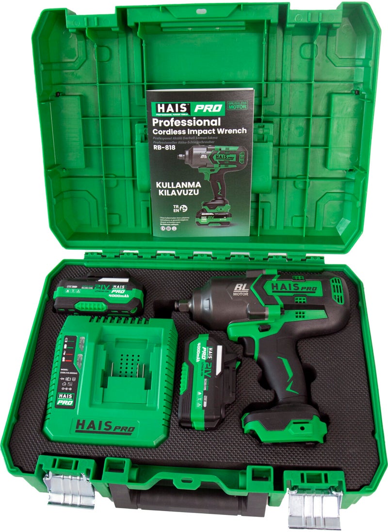 Hais Pro - Professional Impact Wrench 1300 Nm 21 ​​V - Image 1