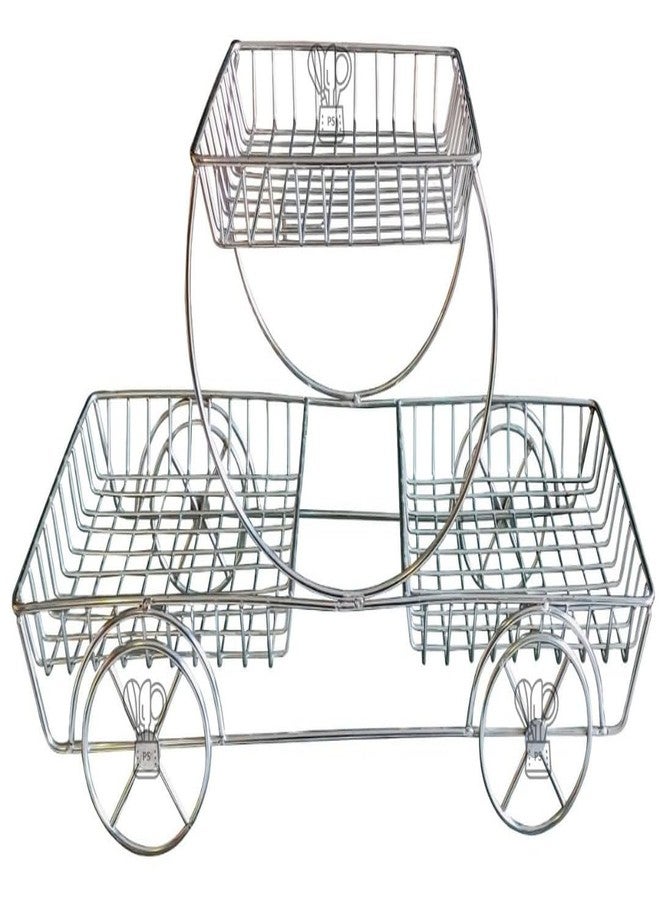 PAUL SONS Stainless Steel Car Spoon Stand, Designe for Commercial Use Medium Size: 24X11 - Image 1
