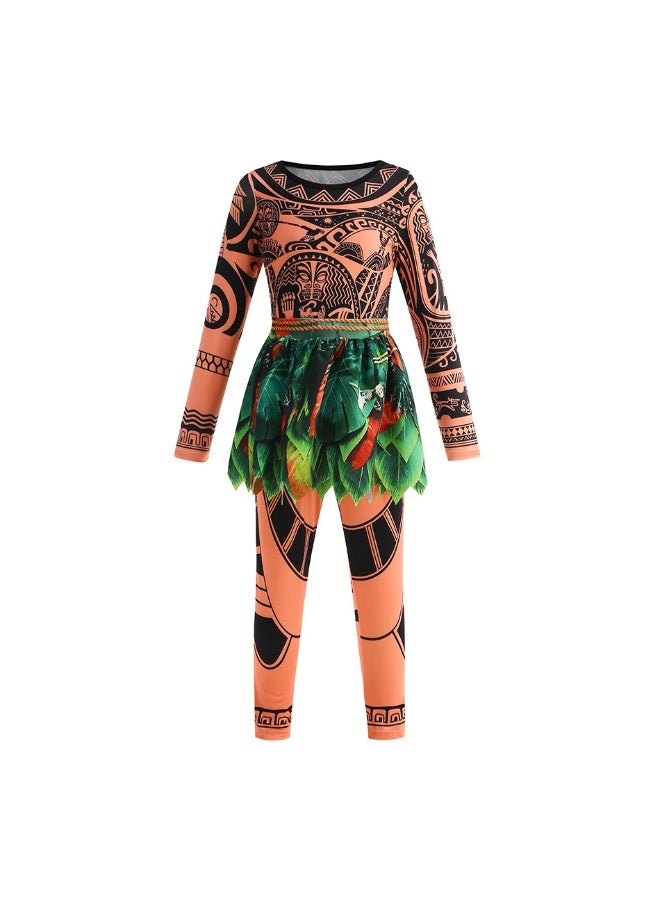 Ocean Adventure Maui Kids Set - Maui Cosplay Set - The Same Maui Set as in the Movie - Image 1