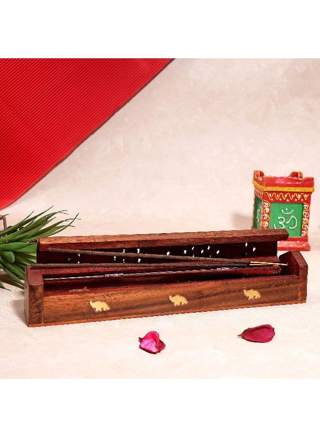 Aksharveda Decorative Agarbatti Stand – Elegant Incense Holder for Pooja & Home Temple - Image 4