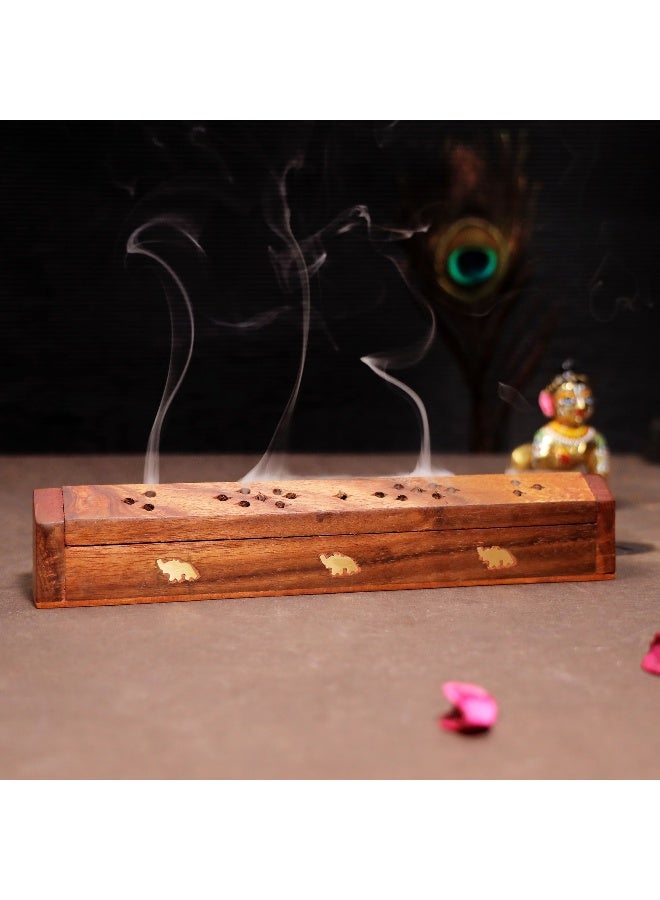 Aksharveda Decorative Agarbatti Stand – Elegant Incense Holder for Pooja & Home Temple - Image 3