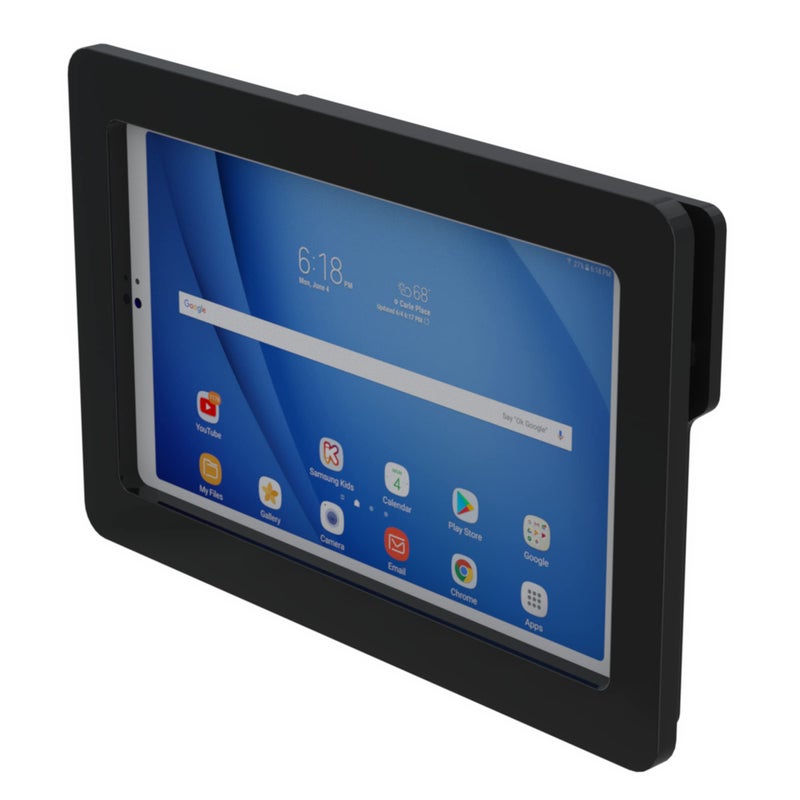 TABcare AntiTheft Acrylic VESA Enclosure for Galaxy TAB A7 Lite 87 SMT220 Tablet with Free Wall Mount Kit 90Degree Angle USB C Cable TAB A7 Lite Black