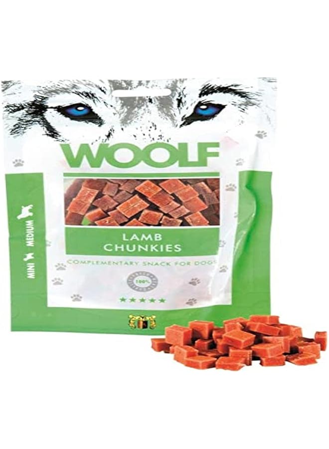 Woolf Lamb Chunkies Treats 100 G