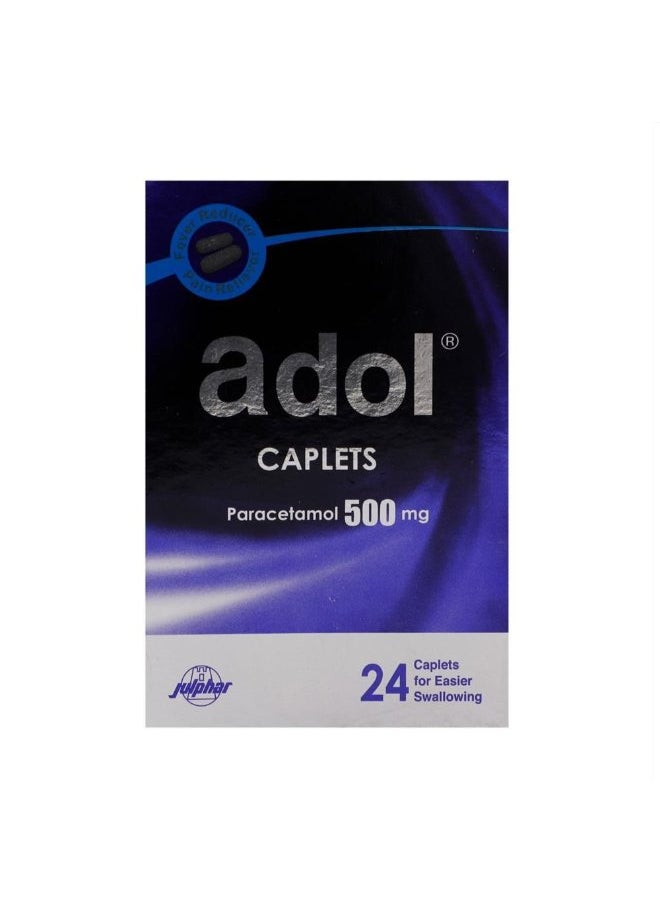 Adol - Adol 500Mg Caplets 24S - Image 1