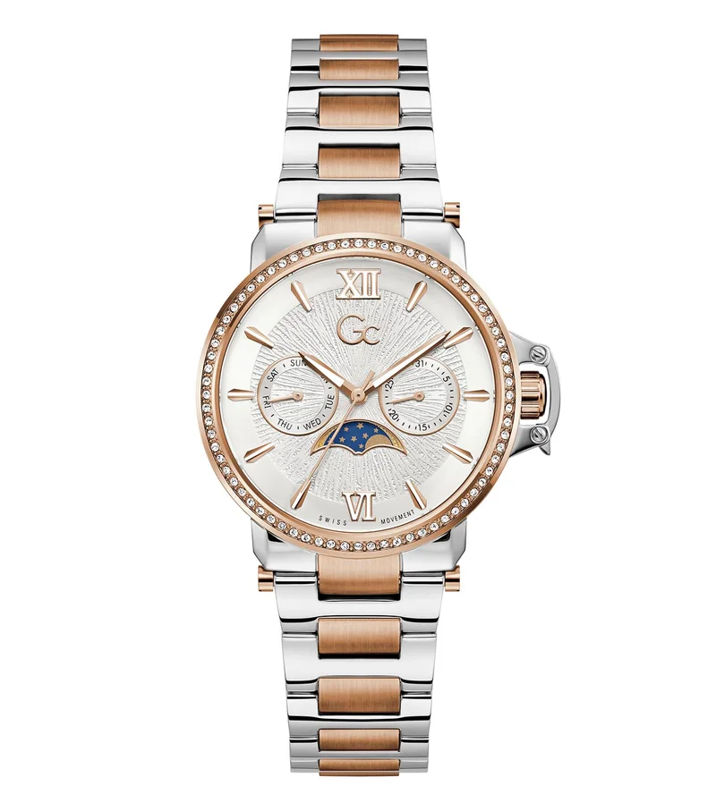 Gc Women Moonchic Quartz Watch 36 Mm