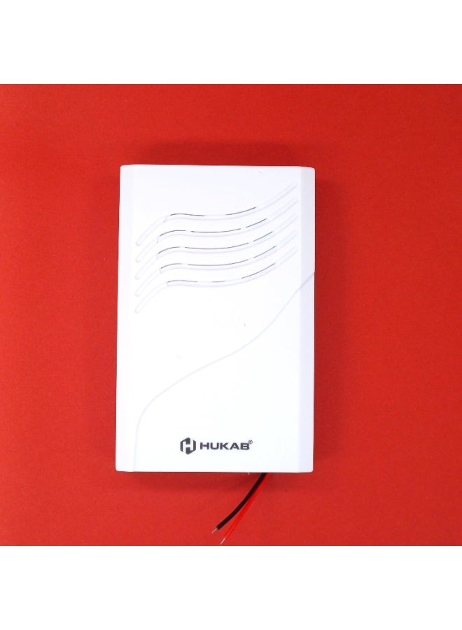 Hukab Wired Door Bell – Electric Doorbell with Loud Clear Chime, Durable Build, Easy Wall Installation for Home, Office & Shop Use - Image 1