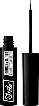 Sleek MakeUP 48HR Liquid Eyeliner Waterproof Smudgeproof and Easy to Apply Intense Black 2ml - Image 2
