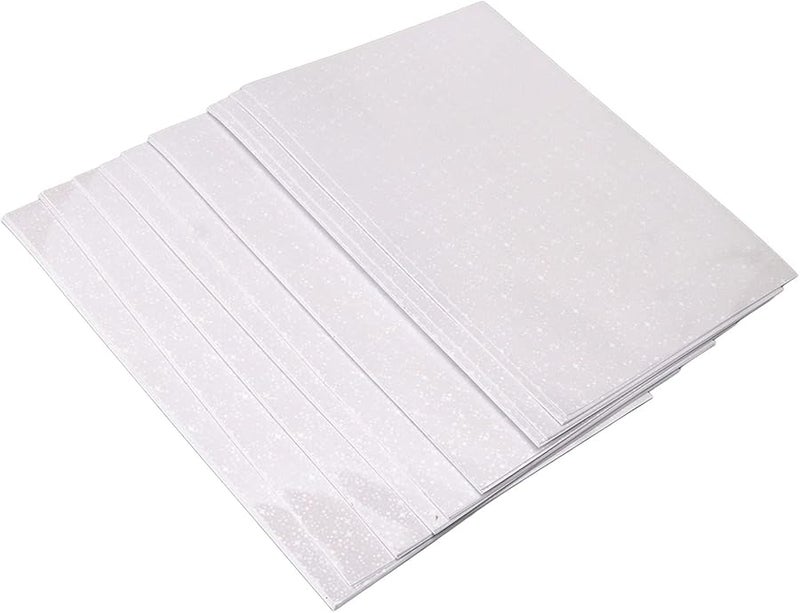 أوراق التصفيح الباردة الهولوغرافية مقاس A4 50 ورقة النوع 2 لتصفيح الصور والشارات DIY - Image 1